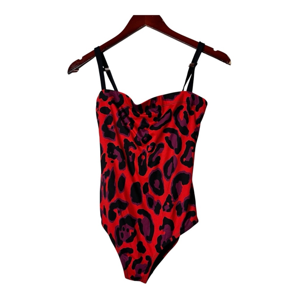 Aguaclara women’s One Piece Swimsuit leopard print - size S